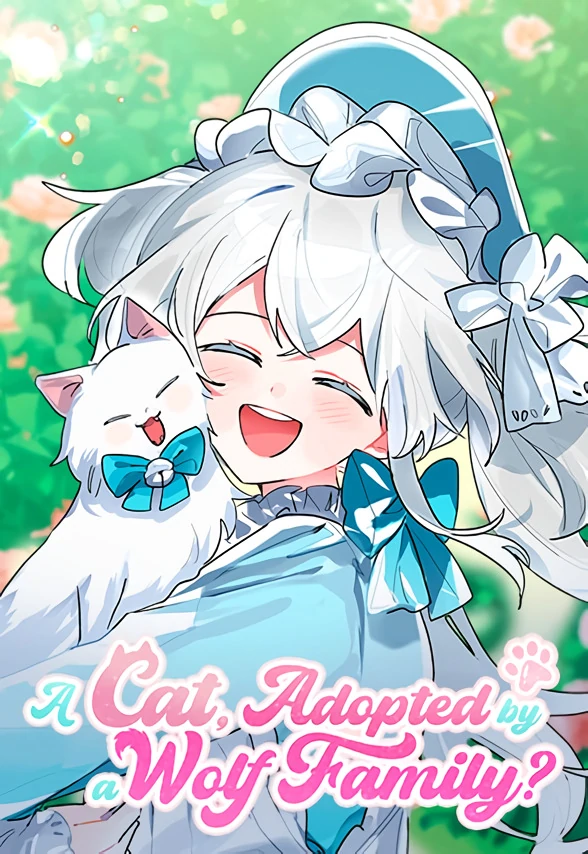 A Cat, Adopted by a Wolf Family?